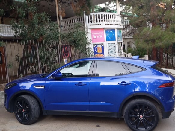2018 Jaguar E-Pace I, синий, 2500000 рублей - вид 6