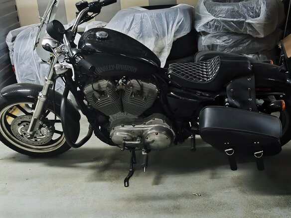 2012 Harley-Davidson Sportster 883, чёрный, 600000 рублей - вид 4