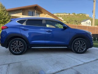 2018 Hyundai Tucson III Рестайлинг, синий, 2250000 рублей, вид 4