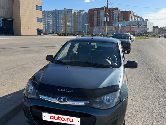 2013 Lada (ВАЗ) Kalina II, синий, 395000 рублей