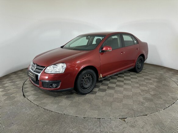 2010 Volkswagen Jetta V, красный, 450000 рублей