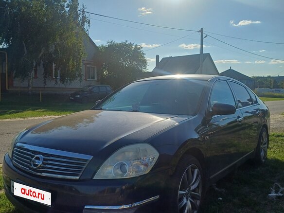 2006 Nissan Teana I (J31) Рестайлинг, чёрный