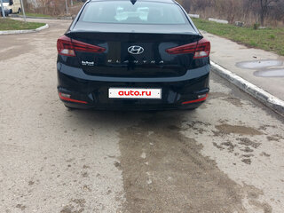 2019 Hyundai Elantra VI (AD) Рестайлинг, чёрный, 1600000 рублей, вид 2