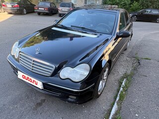 2005 Mercedes-Benz C-Класс 230 II (W203) Рестайлинг, чёрный, 630000 рублей, вид 4