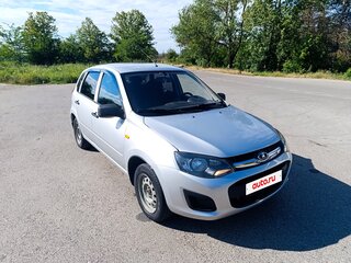 2014 Lada (ВАЗ) Kalina II, серый, 590000 рублей, вид 2