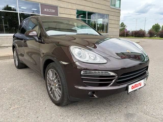 2014 Porsche Cayenne II (958), коричневый, 2080000 рублей, вид 2