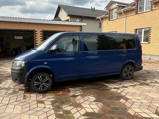 2013 Volkswagen Transporter Long T5 Рестайлинг, синий, 1200000 рублей, вид 2