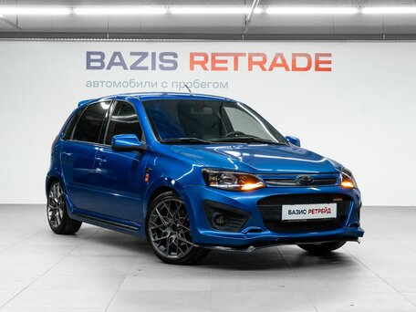 2017 Lada (ВАЗ) Kalina Sport II, синий, 750000 рублей, вид 3