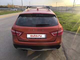 2019 Lada (ВАЗ) Vesta SW Cross I, оранжевый, 880000 рублей, вид 5