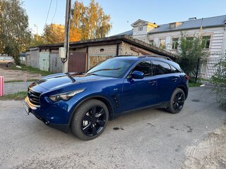 2013 Infiniti QX70, синий, 2200000 рублей, вид 1