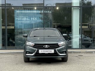 2017 Lada (ВАЗ) Vesta I, зелёный, 630000 рублей, вид 2