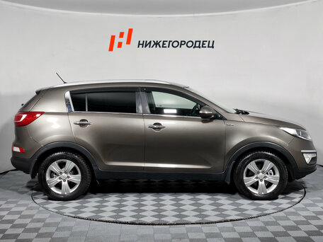 2013 Kia Sportage III, коричневый, 1189000 рублей, вид 4