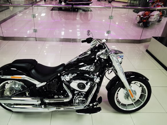 2025 Harley-Davidson Fat Boy, чёрный, 3300000 рублей - вид 17