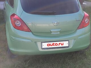 2008 Opel Corsa D, зелёный, 380000 рублей, вид 4