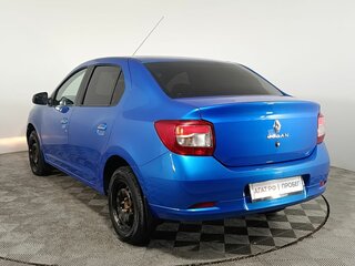 2014 Renault Logan I Рестайлинг, синий, 620000 рублей, вид 5
