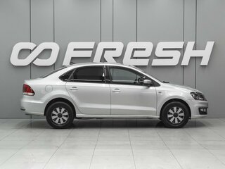 2017 Volkswagen Polo V Рестайлинг, серебристый, 900000 рублей, вид 5