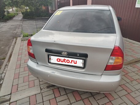 2006 Hyundai Accent ТагАЗ II, серебристый, 270000 рублей, вид 4