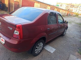 2012 Renault Logan I Рестайлинг, красный, 380000 рублей, вид 5
