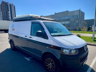 2014 Volkswagen Transporter T5 Рестайлинг, серый, 1750000 рублей, вид 3