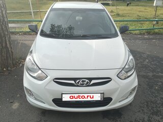 2011 Hyundai Solaris I, белый, 780000 рублей, вид 1