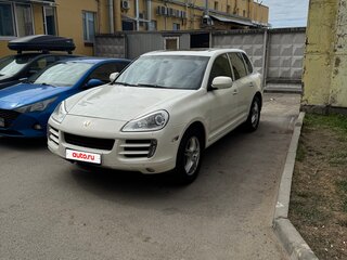 2009 Porsche Cayenne Diesel I Рестайлинг (957), белый, 1500000 рублей, вид 2