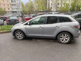 2008 Mazda CX-7 I, серебристый, 460000 рублей, вид 4