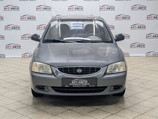 2006 Hyundai Accent ТагАЗ II, серый, 199000 рублей, вид 2