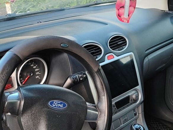 2008 Ford Focus II Рестайлинг, белый, 430000 рублей - вид 7