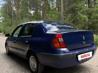 2002 Renault Symbol I Рестайлинг, синий, 210000 рублей, вид 4