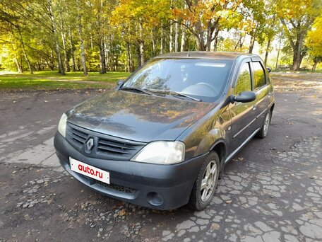 2007 Renault Logan I, серый, 230000 рублей, вид 4