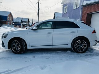 2020 Audi Q8 50 TDI I (4M), белый, 7450000 рублей, вид 5