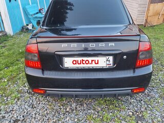 2013 Lada (ВАЗ) Priora I Рестайлинг, чёрный, 450000 рублей, вид 3