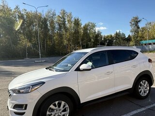 2019 Hyundai Tucson III Рестайлинг, белый, 2200000 рублей, вид 4