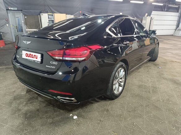 2017 Genesis G80 I, чёрный, 1850000 рублей - вид 2