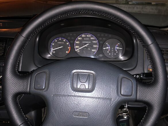 1997 Honda Civic Ferio II, синий, 210000 рублей - вид 3
