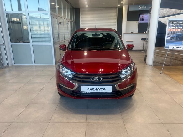 2026 Lada (ВАЗ) Granta I Рестайлинг, красный, 1151000 рублей - вид 4