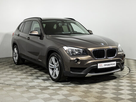 2013 BMW X1 20i I (E84) Рестайлинг, коричневый, 1549700 рублей, вид 3