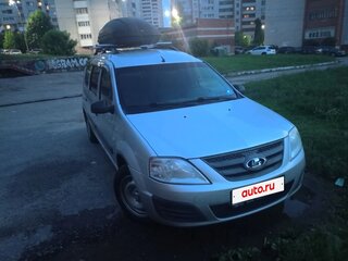 2019 Lada (ВАЗ) Largus I, серебристый, 750000 рублей, вид 1
