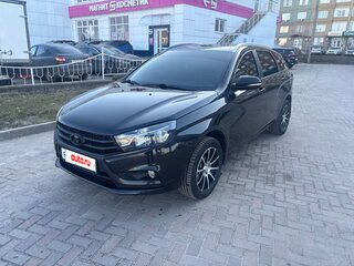 2018 Lada (ВАЗ) Vesta SW I, чёрный, 1099000 рублей, вид 1