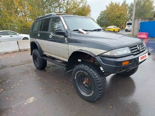 1998 SsangYong Musso I Рестайлинг, чёрный, 620000 рублей, вид 2