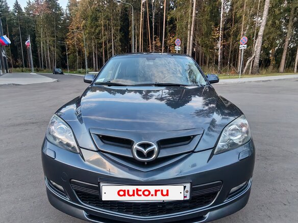 2008 Mazda 3 I (BK) Рестайлинг, серый, 780000 рублей - вид 2