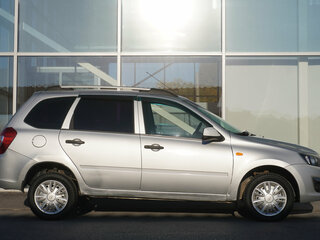 2014 Lada (ВАЗ) Kalina II, серебристый, 428000 рублей, вид 4