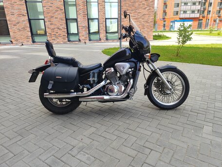 1992 Honda Steed 600, чёрный, 260000 рублей, вид 4