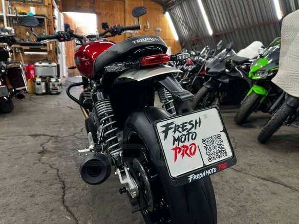 2022 Triumph Speed Twin, красный, 1250000 рублей - вид 6