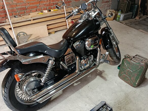 2005 Honda VT 750, чёрный, 360000 рублей - вид 4