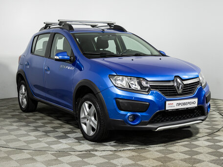 2016 Renault Sandero Stepway II, синий, 1035900 рублей, вид 3