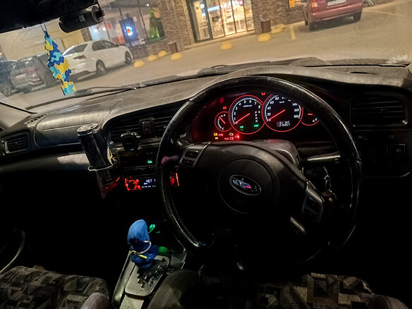 1998 Subaru Legacy II, синий, 400000 рублей - вид 5
