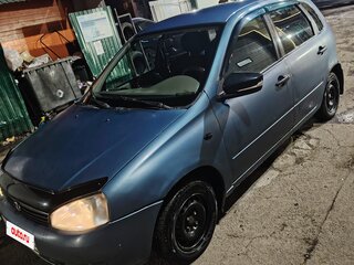 2008 Lada (ВАЗ) Kalina I, серый, 160000 рублей, вид 1