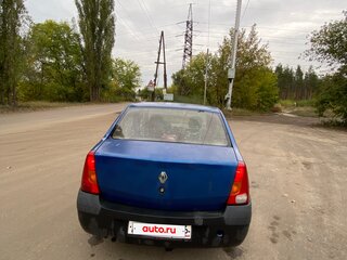 2006 Renault Logan I, синий, 135000 рублей, вид 5