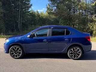 2014 Renault Logan II, синий, 730000 рублей, вид 5